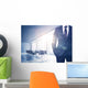 Businessman Sunny Office Wall Decal