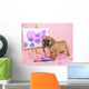 Paw Prints Your Heart Wall Decal