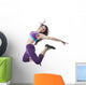 Chica Saltando Wall Decal
