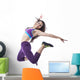 Chica Saltando Wall Decal
