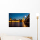 London at night: Houses of Parliament and Big Ben Wall Decal
