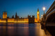 London at night: Houses of Parliament and Big Ben Wall Decal