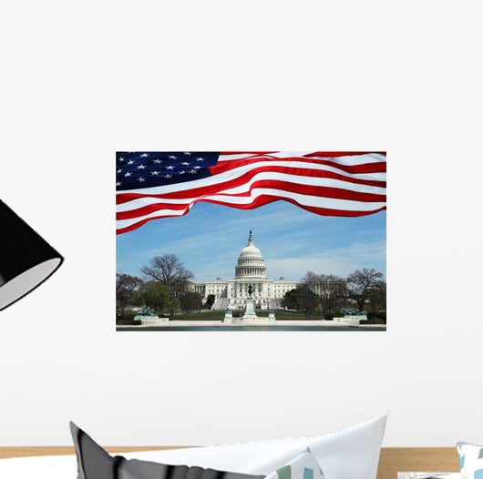 Capitol Building Us Congress Wall Decal