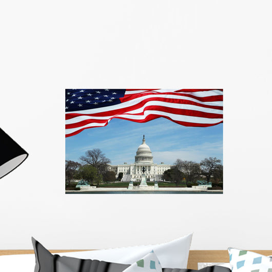 Capitol Building Us Congress Wall Decal