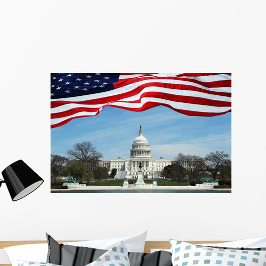 Capitol Building Us Congress Wall Decal