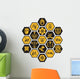 bee and honey Wall Decal