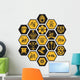 bee and honey Wall Decal