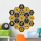 bee and honey Wall Decal