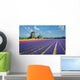 Flowers and Windmills HollWall Decal