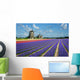Flowers and Windmills HollWall Decal