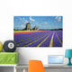 Flowers and Windmills HollWall Decal