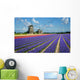 Flowers and Windmills HollWall Decal