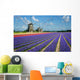 Flowers and Windmills HollWall Decal