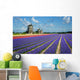 Flowers and Windmills HollWall Decal