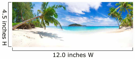 Panorama Tropical Beach Thailand Wall Decal