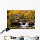 Glade Creek Grist Mill Wall Decal
