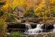 Glade Creek Grist Mill Wall Decal