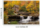 Glade Creek Grist Mill Wall Decal