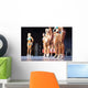 Women Body Fitness Competition Wall Decal