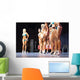 Women Body Fitness Competition Wall Decal