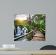 Beautiful View Of Waterfalls  In Plitvice Lakes National Park. Wall Decal