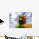 Four Season Tree Photo Wall Decal