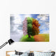 Four Season Tree Photo Wall Decal