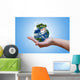 Eco green earth Wall Decal