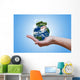 Eco green earth Wall Decal