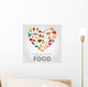Healthy Food Wall Decal