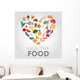 Healthy Food Wall Decal