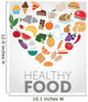 Healthy Food Wall Decal