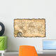 Ancient Map of the World Compass Wall Decal