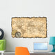 Ancient Map of the World Compass Wall Decal