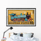 Stamp Printed Hungary Shows Wall Decal