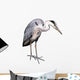 Grey heron Wall Decal