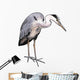 Grey heron Wall Decal