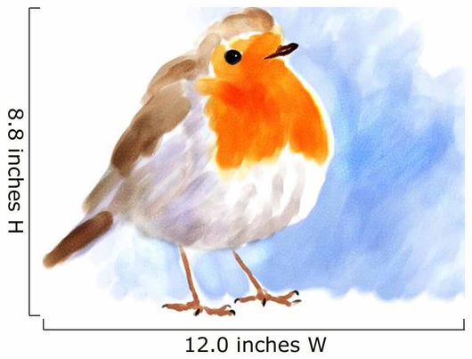Robin 2 Wall Decal