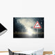 Blizzard Bad Weather Caution Risk Wall Decal