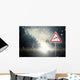 Blizzard Bad Weather Caution Risk Wall Decal