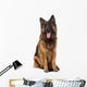 Sitting German Shepherd Dog Wall Decal