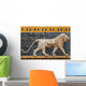 Mosaic of a Lion on the Ishtar Gate Wall Decal