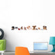 Group of Pets Wall Decal