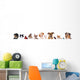 Group of Pets Wall Decal
