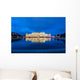 Palace Belvedere with Christmas Market in Vienna, Austria Wall Decal