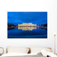 Palace Belvedere with Christmas Market in Vienna, Austria Wall Decal