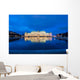 Palace Belvedere with Christmas Market in Vienna, Austria Wall Decal