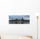 Dramatic sky over Manhattan and East River. Wall Decal