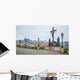 Jesus Christ on Cross Statue on Charles Bridge in Prague Wall Decal