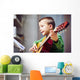 Little guitarist Wall Decal